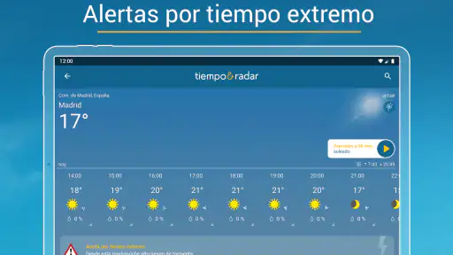 Tiempo & Radar: tu previsión screenshot 11