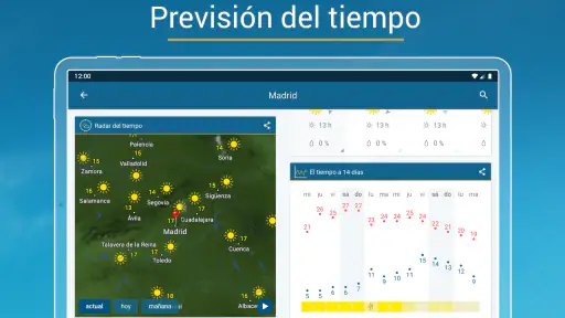 Tiempo & Radar: tu previsión screenshot