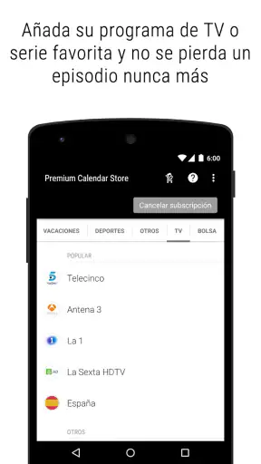 Tienda de Calendarios Premium screenshot 7