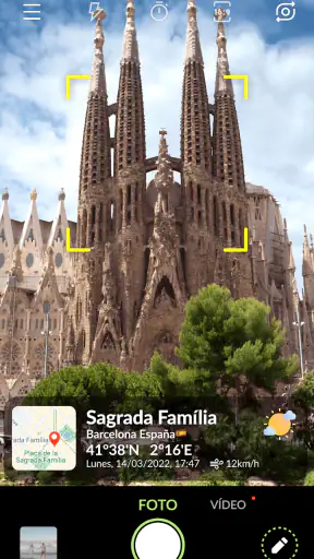 Timestamp Camera & GPS Maps screenshot 1