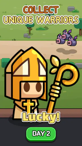 Tiny Warriors Rush: Idle TD screenshot 10