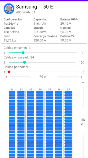 TodoBaterias Calculadora screenshot 7