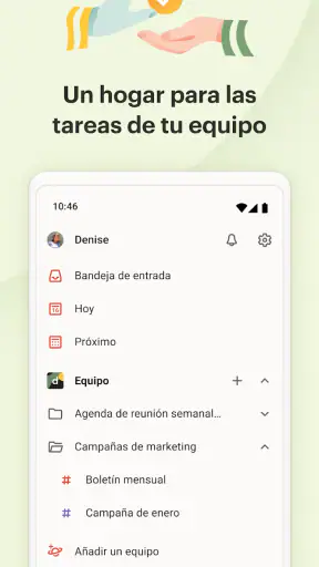 Todoist: To do list—Calendario screenshot 4