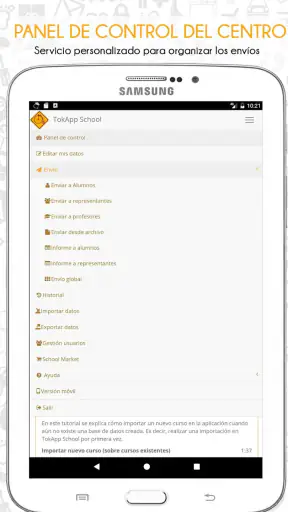 TokApp School: Comunicación screenshot 10