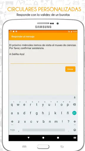 TokApp School: Comunicación screenshot 8