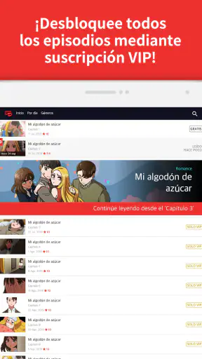 Toomics - Lee Cómics Premium screenshot 7