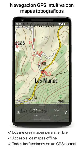 Topo GPS screenshot 1