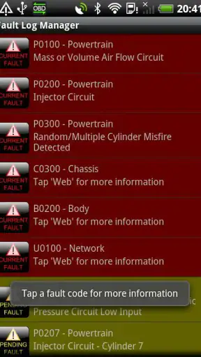 Torque Pro (OBD2 / coche) screenshot 8