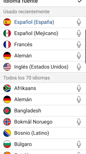 Traductor de voz Instant screenshot 4