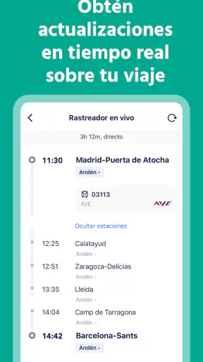 TrainPal - ahorra en trenes screenshot 10