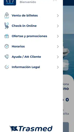 Trasmed: Reserva tu ferry screenshot 4