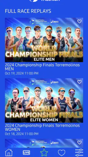 TriathlonLive screenshot 3