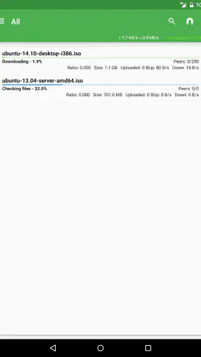tTorrent screenshot 8