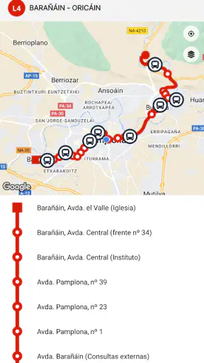 Tu Villavesa - Bus Pamplona screenshot 5