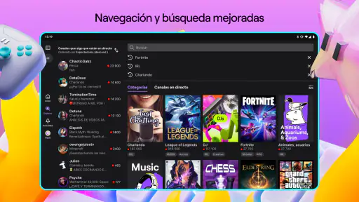 Twitch: emisiones en directo screenshot 9
