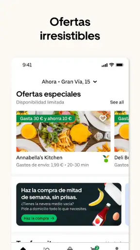 Uber Eats: Comida a domicilio screenshot 10