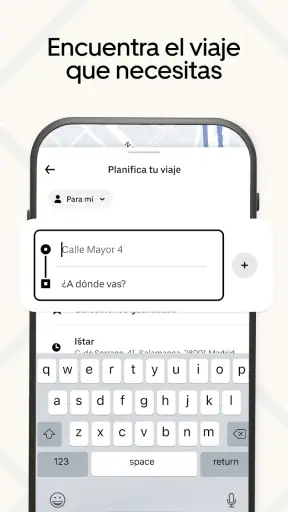 Uber - Viajes en taxi y más screenshot 9