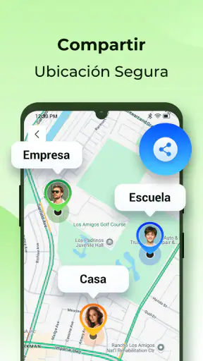 Ubic amigo: Rastrear/Compartir screenshot 1