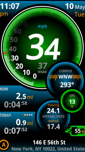 Ulysse Speedometer Pro screenshot 3