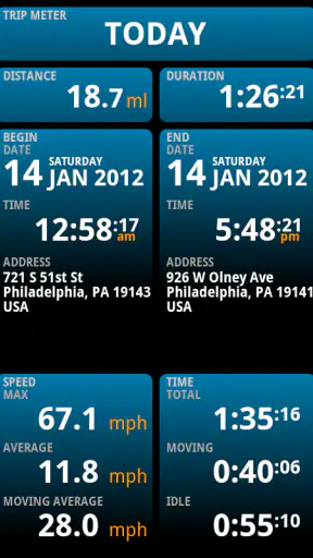 Ulysse Speedometer Pro screenshot 7