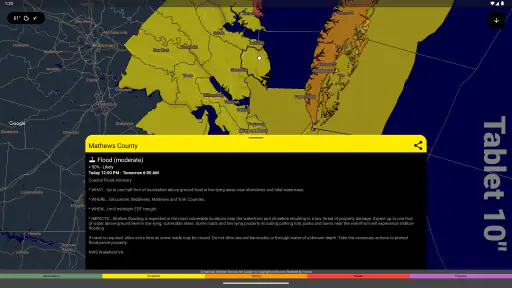 UnWX (Avisos Meteorológicos) screenshot 11