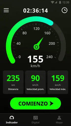 Velocímetro GPS - Odômetro app screenshot 2