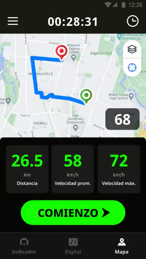 Velocímetro GPS - Odômetro app screenshot 3