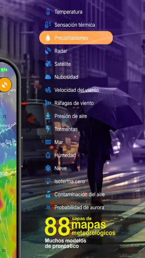 Ventusky: Tiempo & Radar screenshot 4
