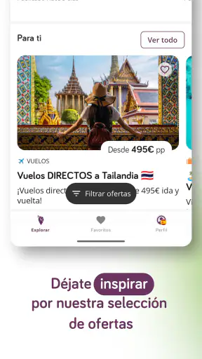 ViajerosPiratas - Busca viajes screenshot 3
