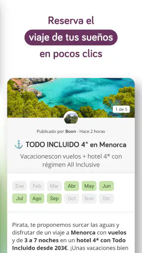 ViajerosPiratas - Busca viajes screenshot 5