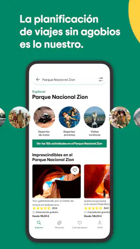 Viator: Tours y actividades screenshot 1