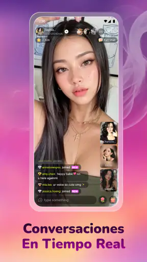 Vibra Livestream Video Llamada screenshot 1