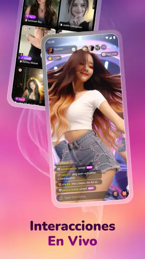 Vibra Livestream Video Llamada screenshot 4