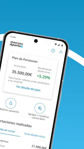 VidaCaixa Aporta+ screenshot 3