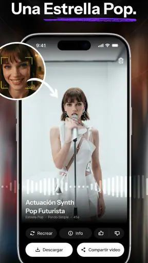 Vídeo musical IA: Yuna screenshot 2