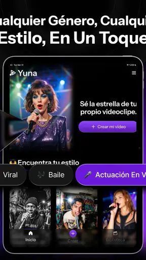 Vídeo musical IA: Yuna screenshot 8