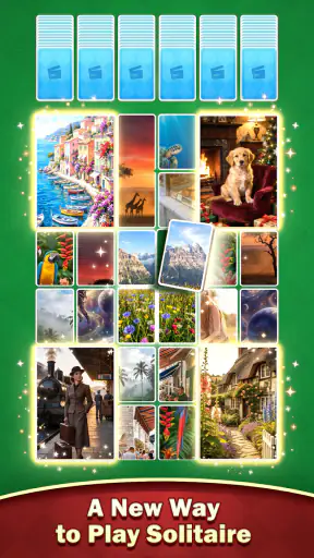 Video Solitaire: Rompecabezas screenshot 1