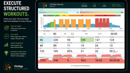 VinApp Cycling Training screenshot 11