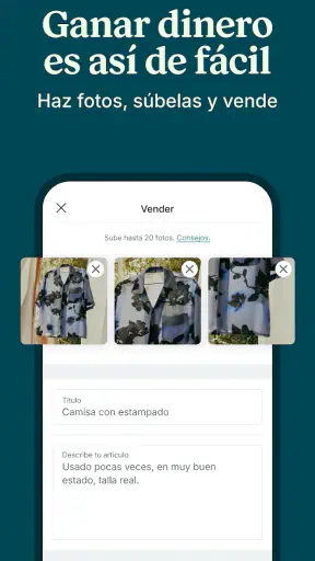Vinted: tu app de segunda mano screenshot