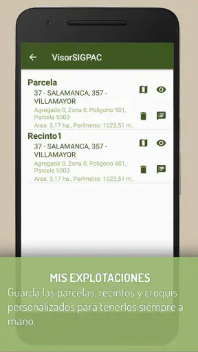 VisorSIGPAC - Libreta de campo screenshot 5