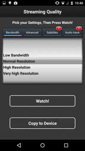 VLC Streamer screenshot 4
