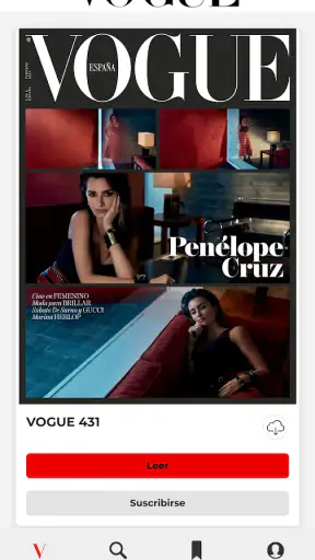 Vogue España edición digital screenshot 9