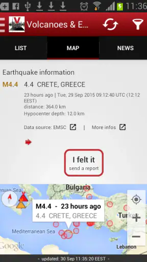 Volcanes y Terremotos screenshot 5