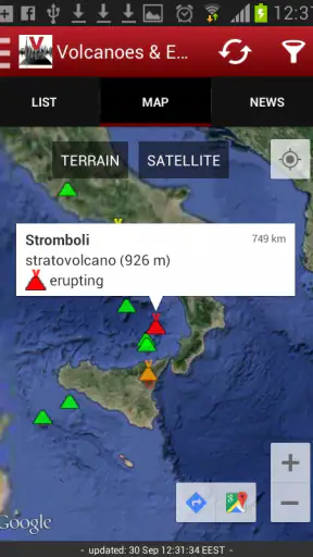 Volcanes y Terremotos screenshot 6
