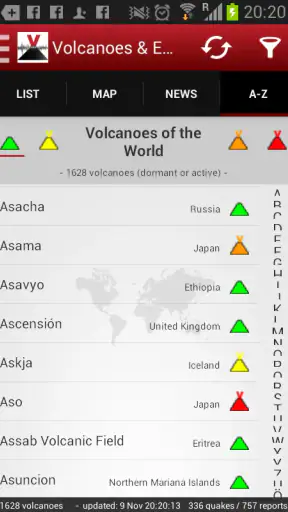 Volcanes y Terremotos screenshot 7