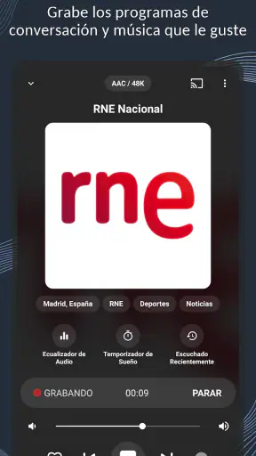 VRadio - Emisoras en línea screenshot 4