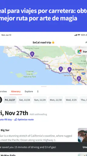 Wanderlog: Plan Viaje y Guía screenshot 12