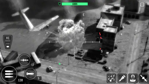 War Drone: AC-130 Gunship Game screenshot 4