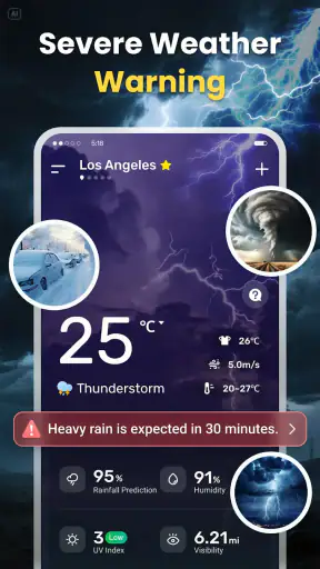 Pronóstico del tiempo screenshot 3