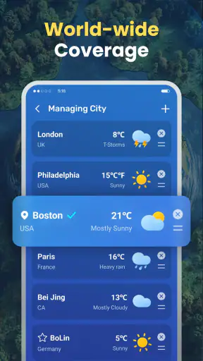 Pronóstico del tiempo screenshot 6